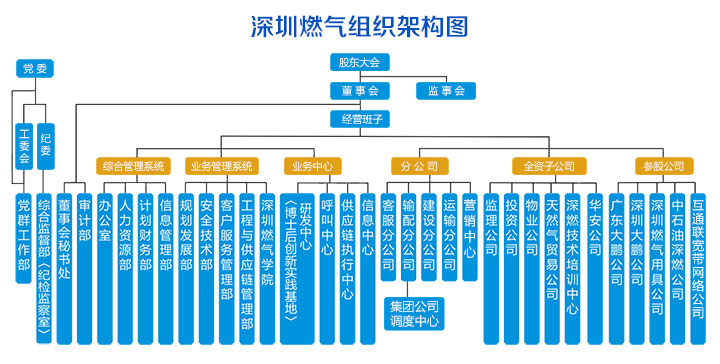 深圳市燃氣集團股份有限公司(深燃公司）
