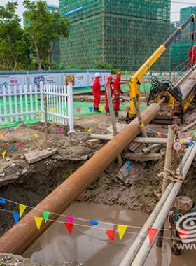 杭州燃氣濱江二通道穿越錢塘江 將為濱江、蕭山北及亞運場館供氣